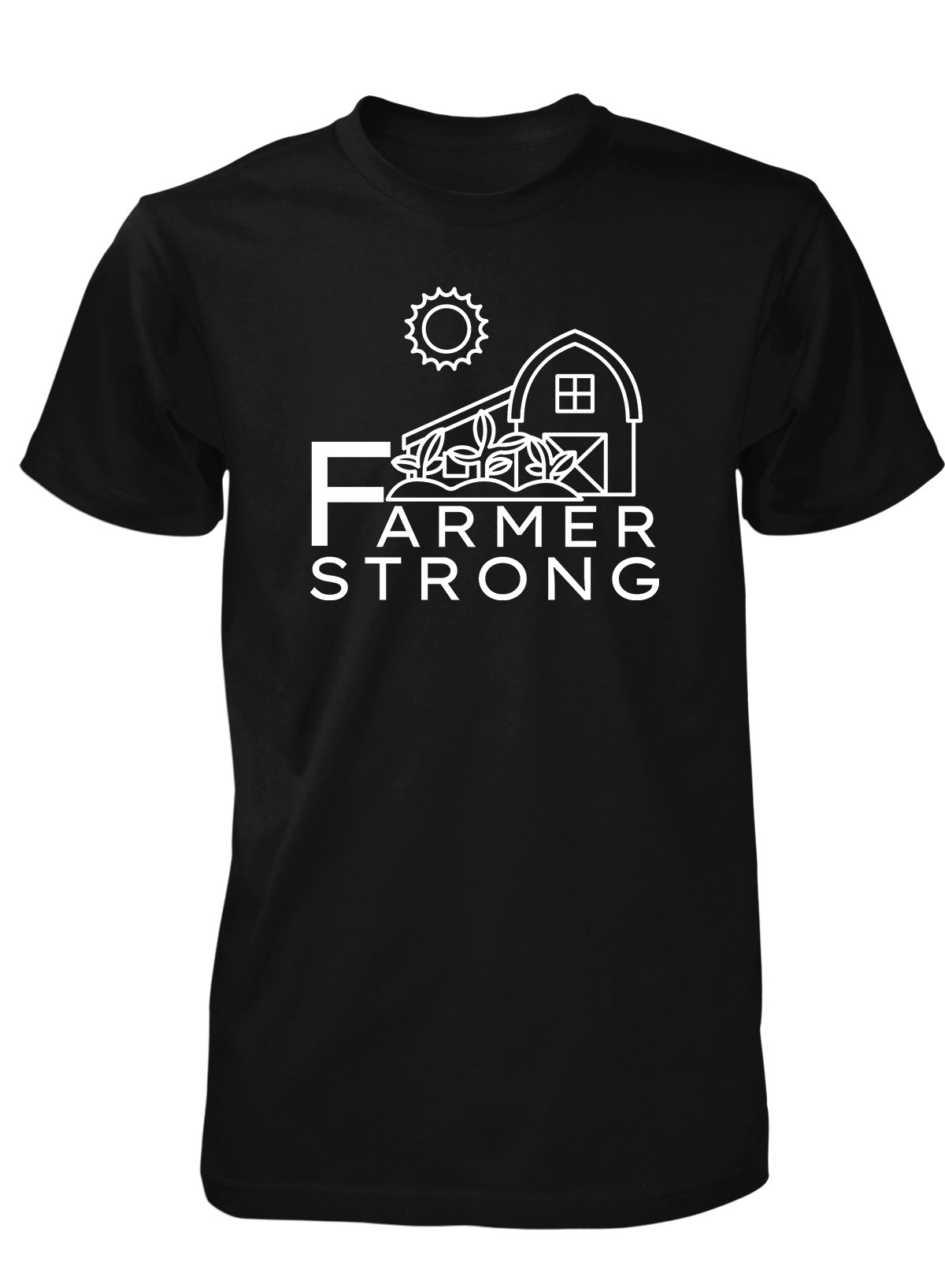 Farmer Strong Barn Tee