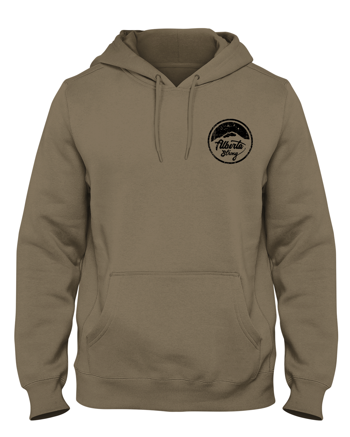 Original Distressed Chest Hoodie