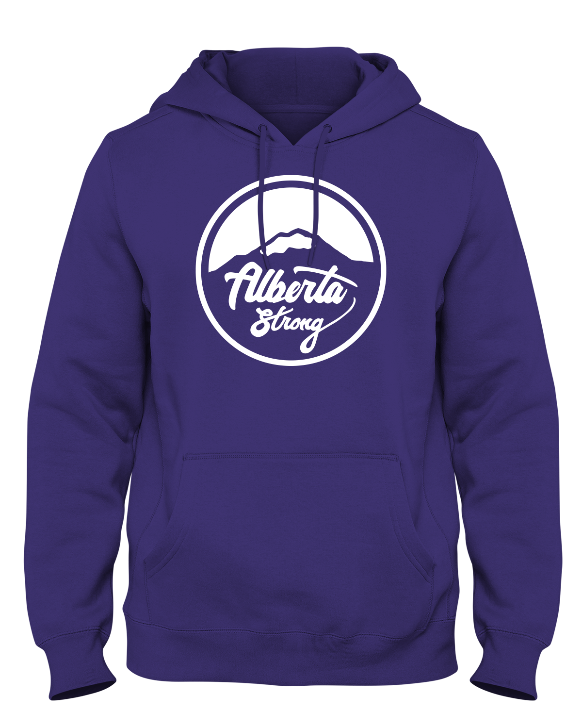 Blank Purple Hoodie (Choice of Design) (Clearance)