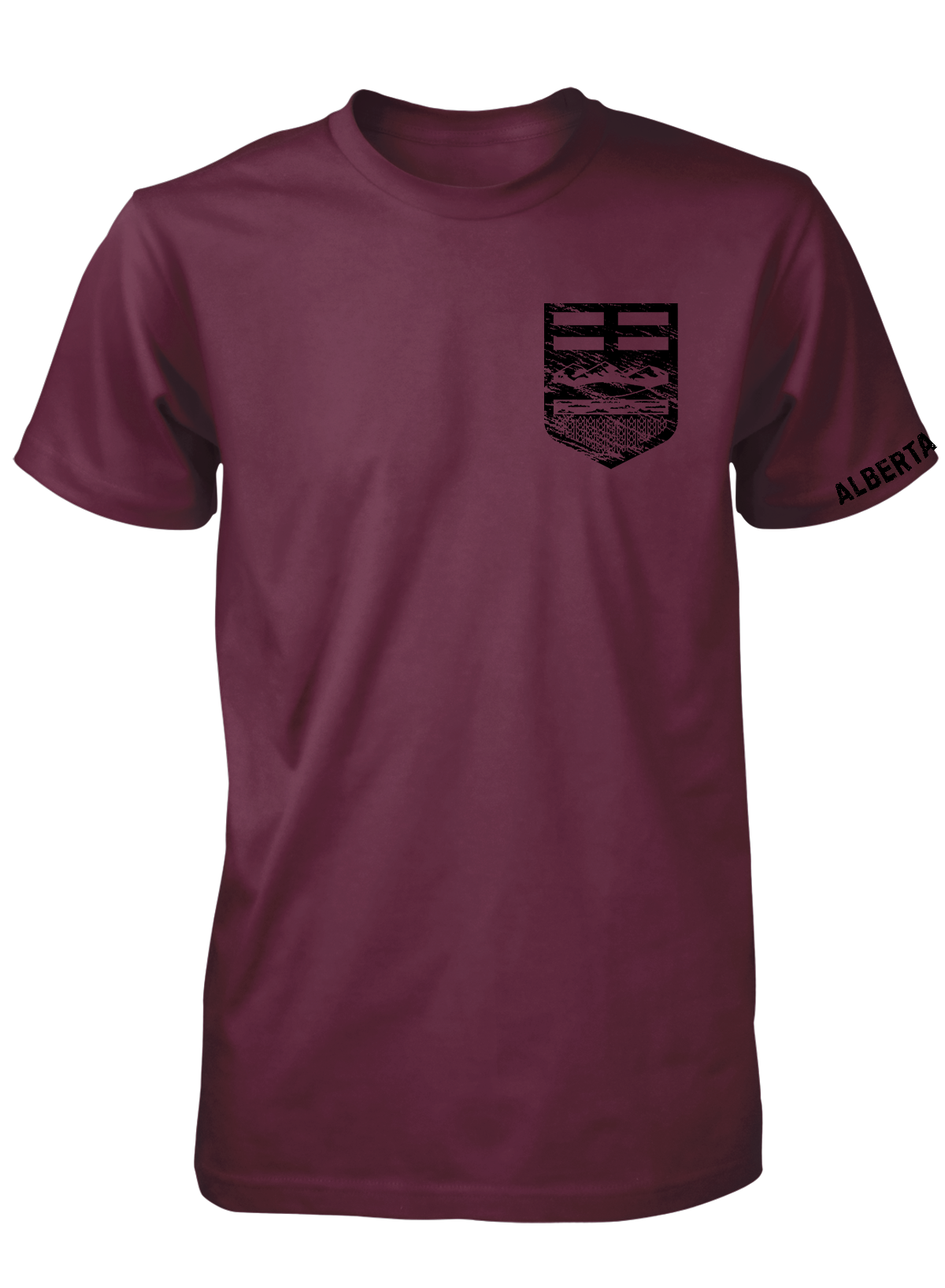 Alberta Crest Chest Tee