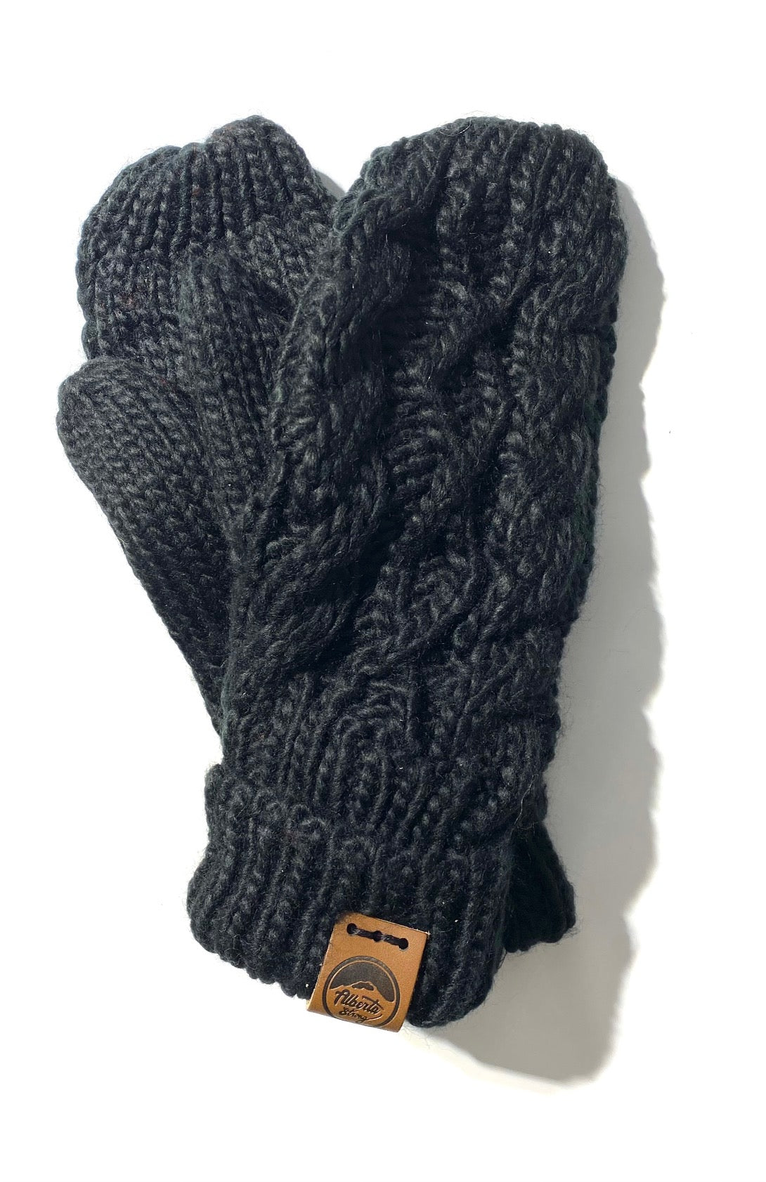 Cable Knit Mittens