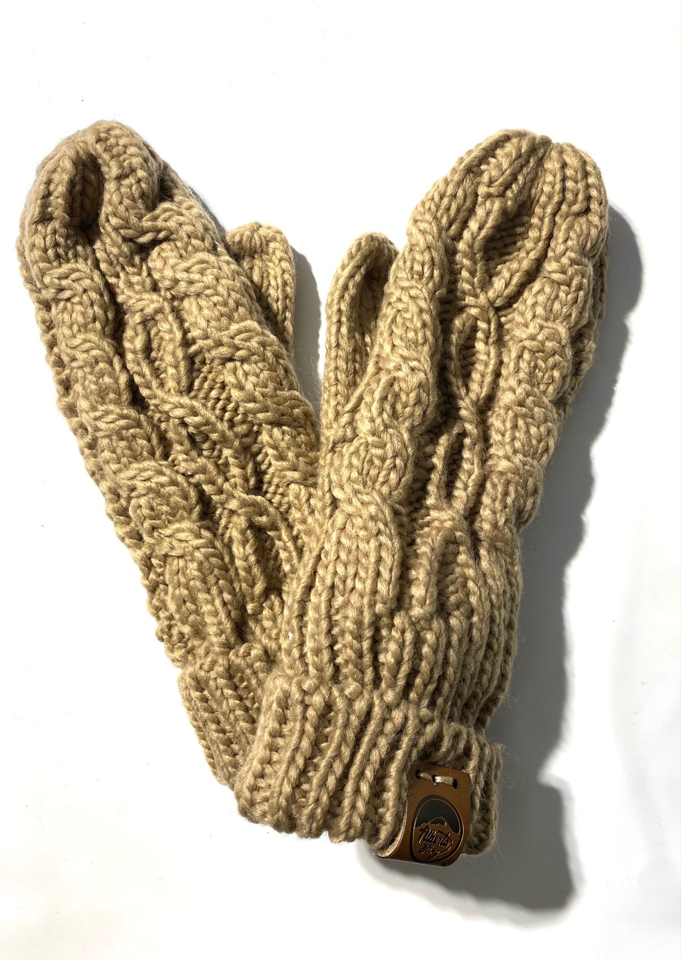 Cable Knit Mittens