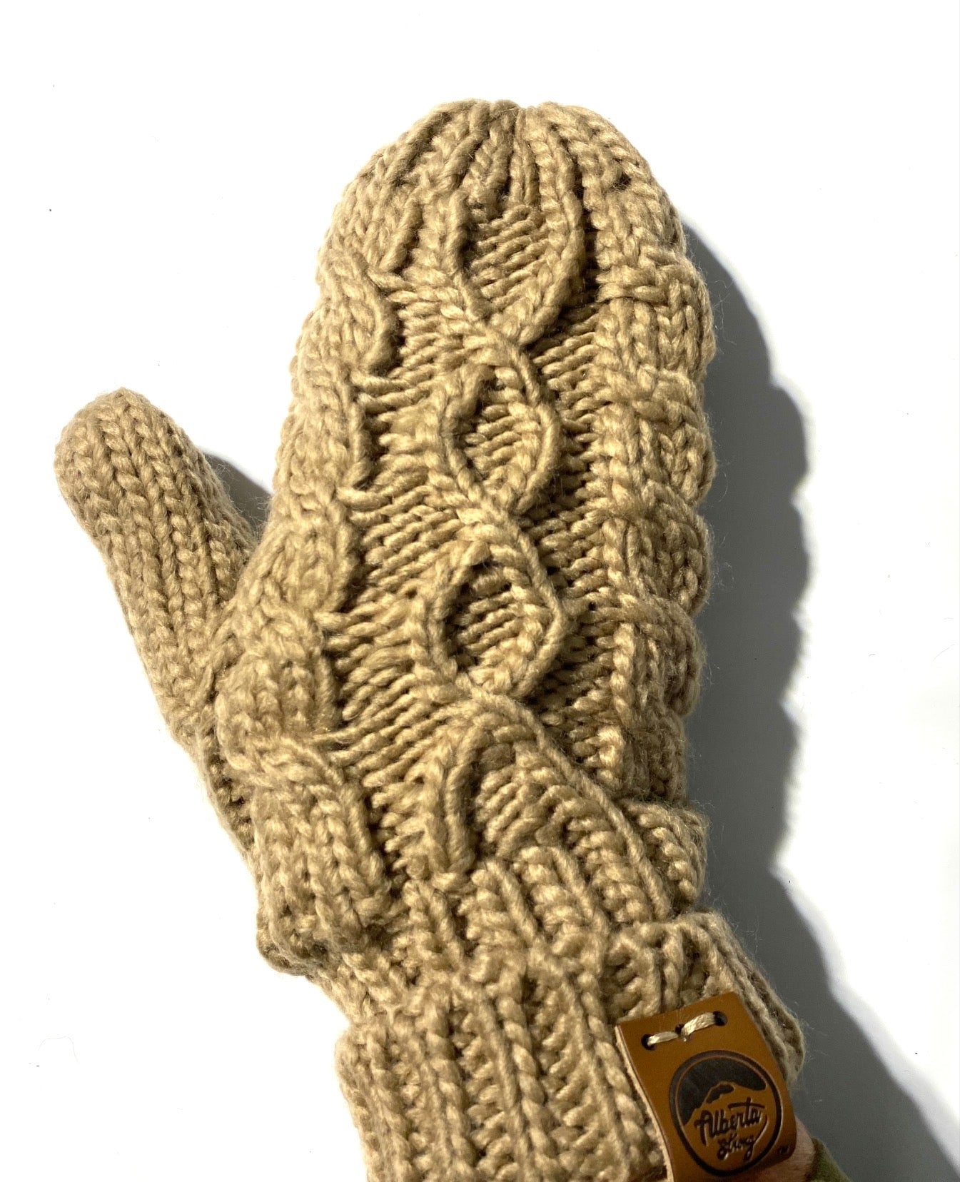 Cable Knit Mittens