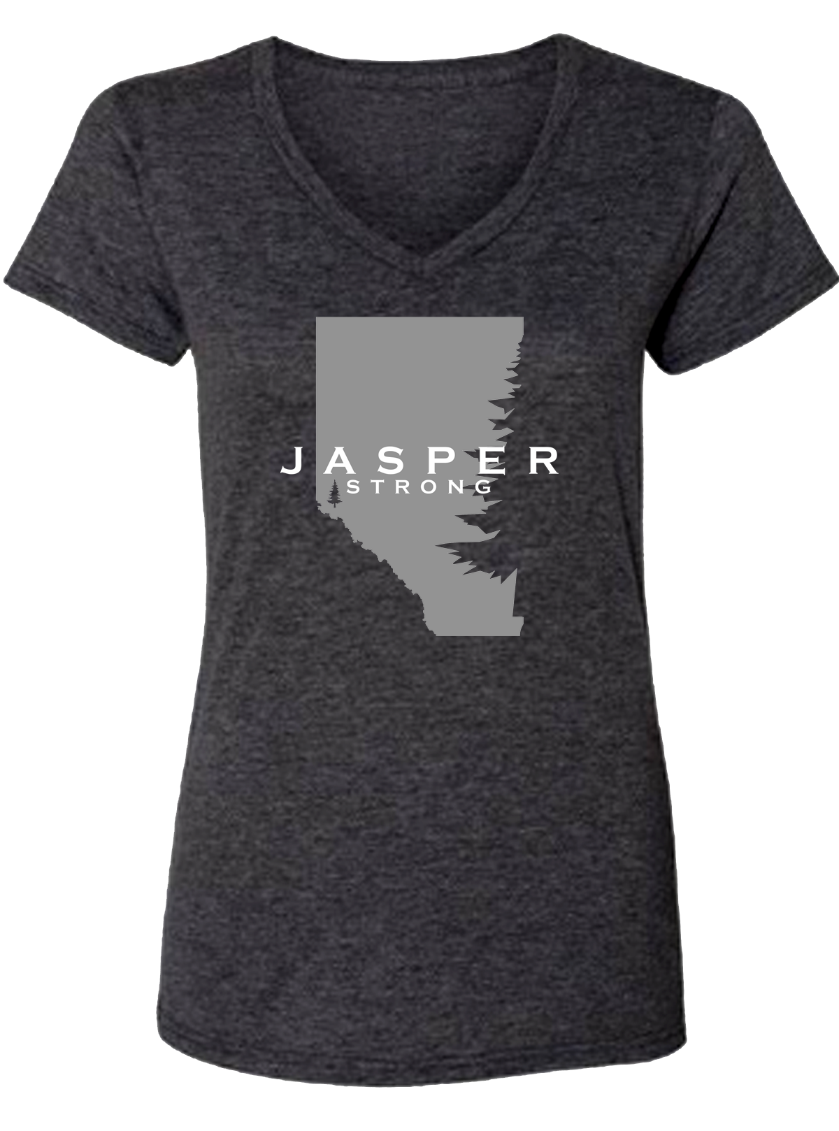 Jasper Strong Province Ladies V-neck tee