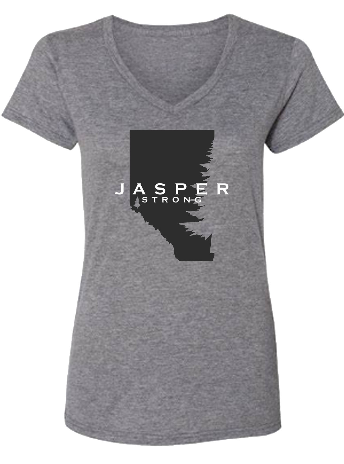 Jasper Strong Province Ladies V-neck tee