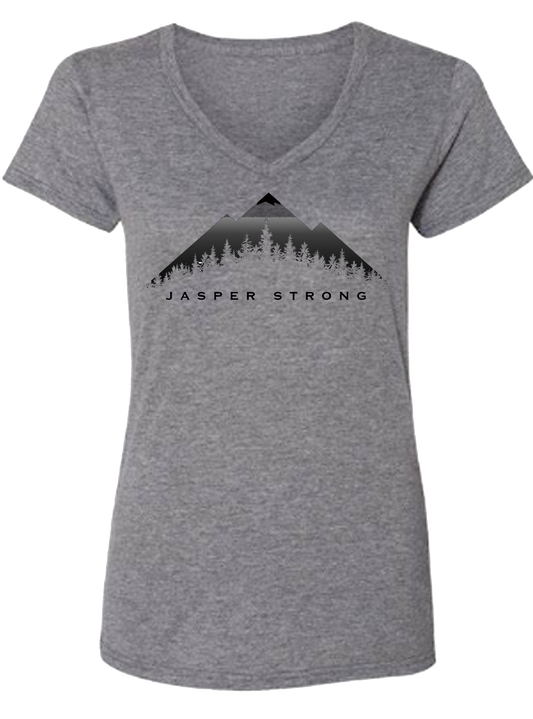 Jasper Strong Ladies V-neck tee