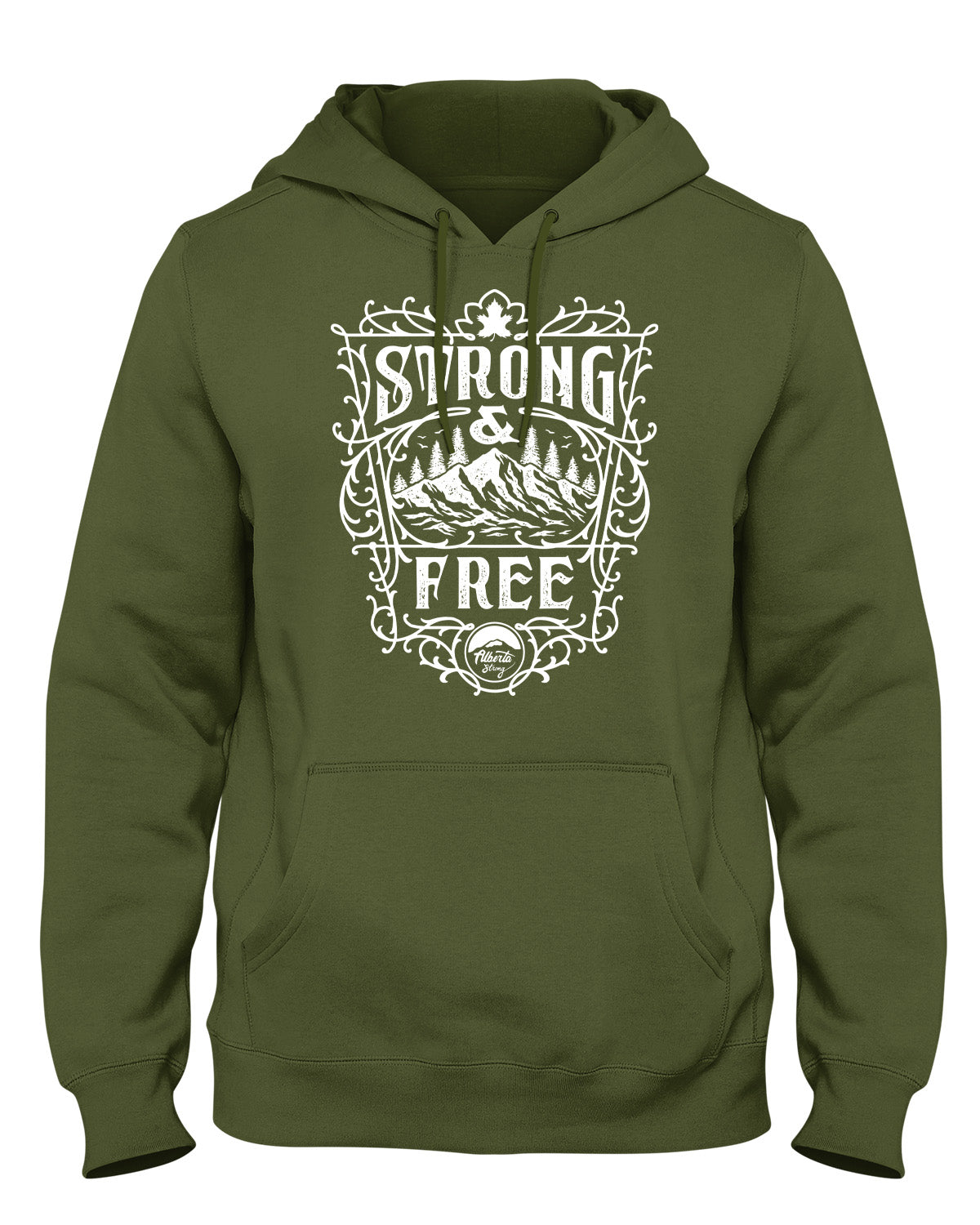 Strong & Free Hoodie (Stock Sale)
