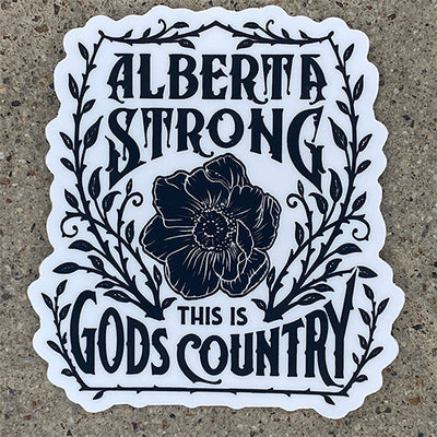 God's Country Sticker