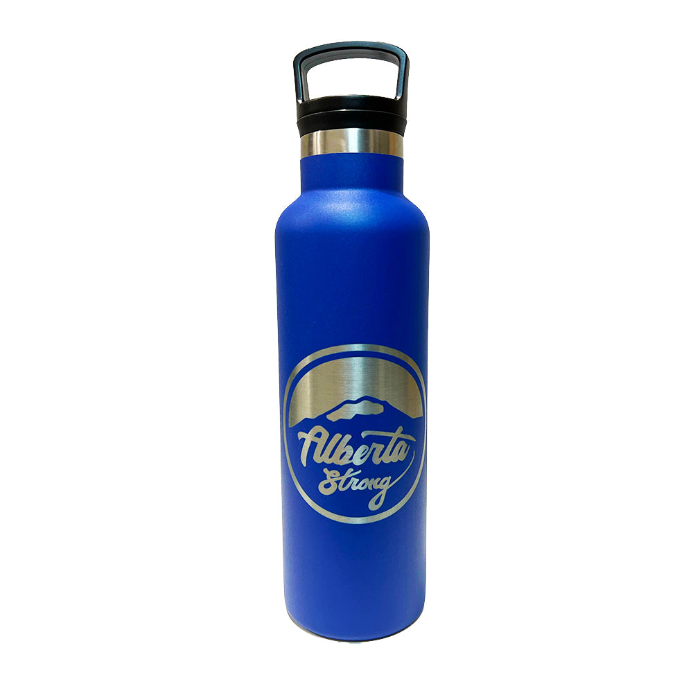 Alberta Strong Water Bottle / Blue