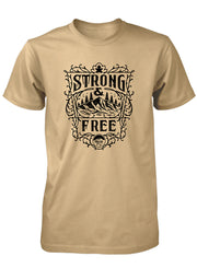 Strong & Free Tee